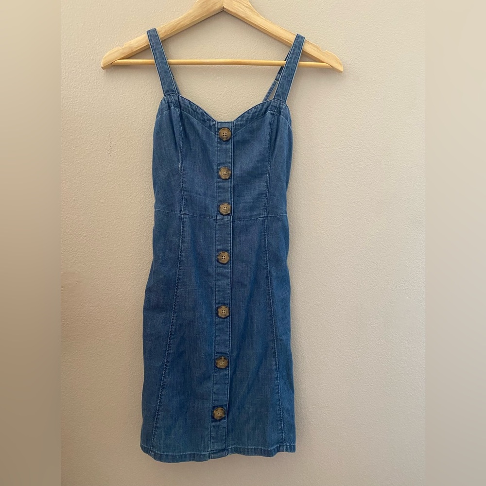 Denim abercrombie and Fitch dress